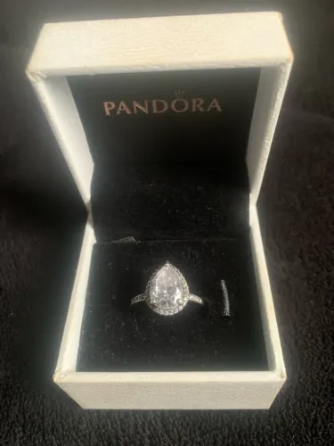 Anel Gota Pandora aro 14