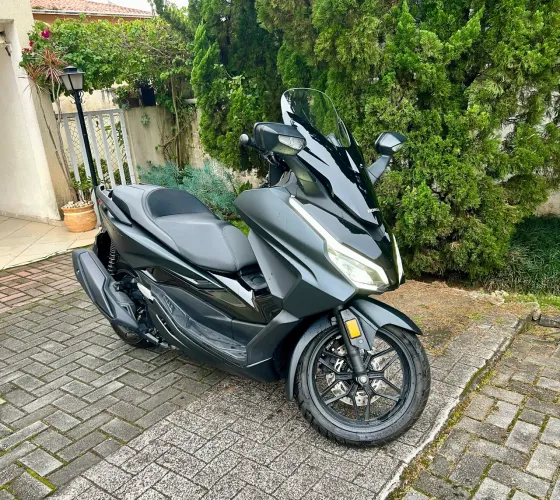 Honda Forza 350 2024 Preta Fosca - Zerada