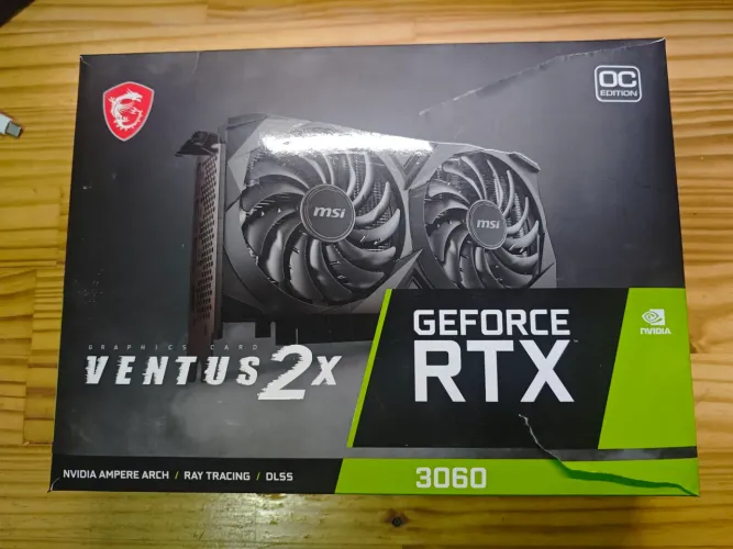 Placa de video NVidea RTX 3060 12GB GDDR6