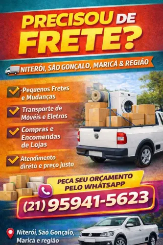 Fretes e pequena mudanças 