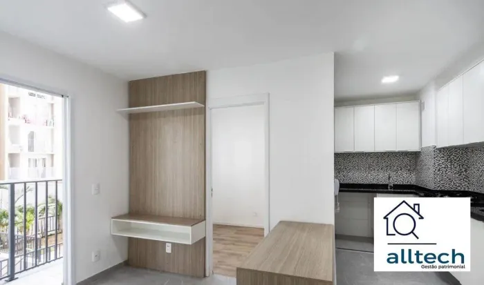 Apartamento com 2 dormitórios para alugar, 37 m² por R$ 2.650/mês - Bom Retiro - São Paulo