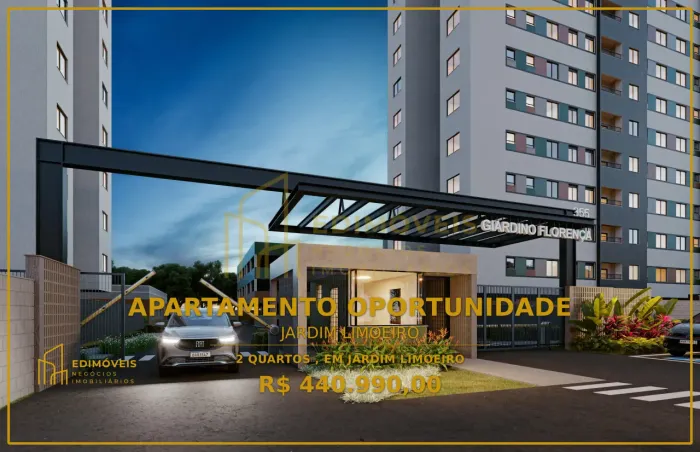 Pronto para morar em Jardim Limoeiro | Apartamento com 1 vaga e lazer diversificado
