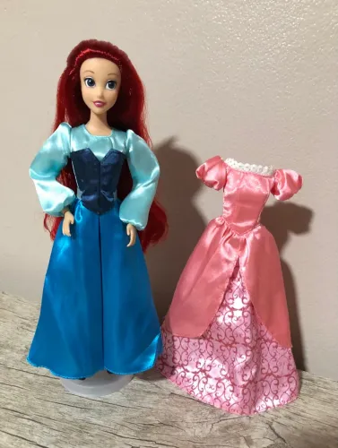 Boneca Ariel Playset Barco Disney