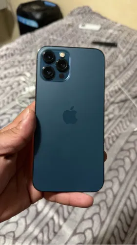 iPhone 12 Pro Max azul 128g todo original sem marca de uso