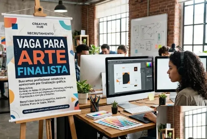 VAGA ARTE FINALISTA - DESIGNER
