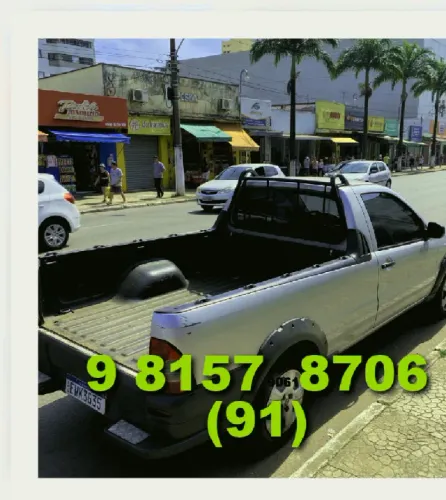 Frete Rápido Barato no Bengui, Mangueirão, Marambaia e Una com André (91) 9.8157+8706