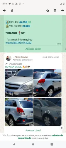 Chevrolet Captiva Sport FWD 2.4 16V 171/185cv 2012