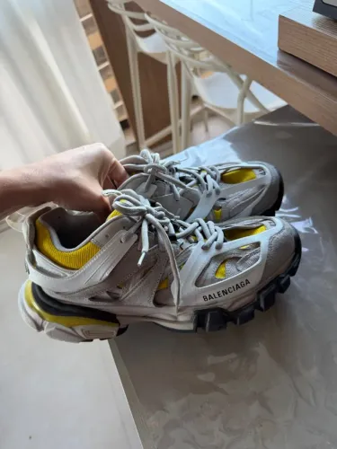 Tênis Balenciaga Track Original - Branco/Amarelo