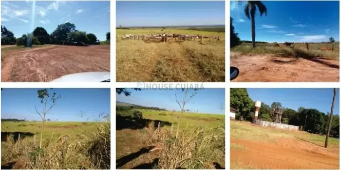 Área rural de 1.800 alqueires (4.320 hectares) as margens do rio Paraná.