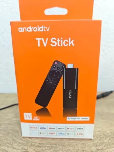 Android TV Stick 4K Smart TV Box Homologado - Novo
