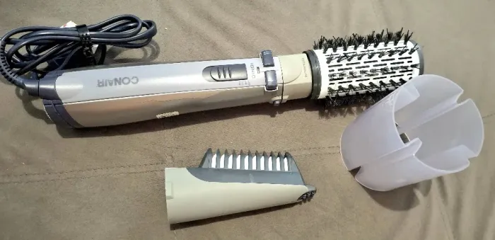 Escova Rotativa Conair Titanium Ionic (Original Polishop) + Acessórios