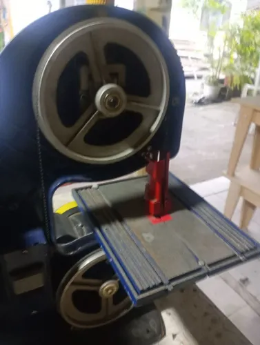 Mini serra fita industrial