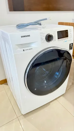 Máquina Lava e Seca Samsung EcoBubble 10,2kg/6kg - Excelente Estado