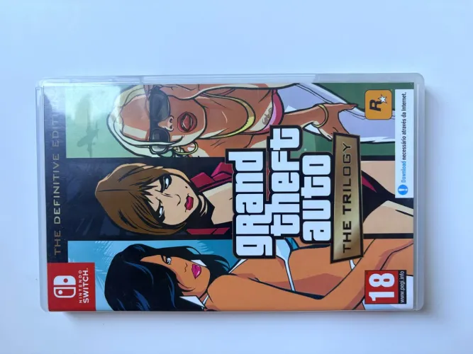 GTA grand theft auto: The trilogy Nintendo Switch