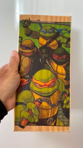 Quadrinho tartarugas ninjas