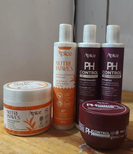 KIT CACHOS 5 EM 1 - ÁPICE COSMÉTICOS