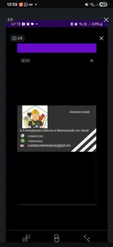 Eletricista/Marido de Aluguel