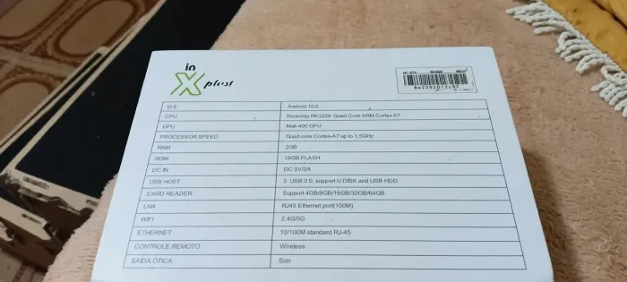 Vende um X plus dispositivo pra tv