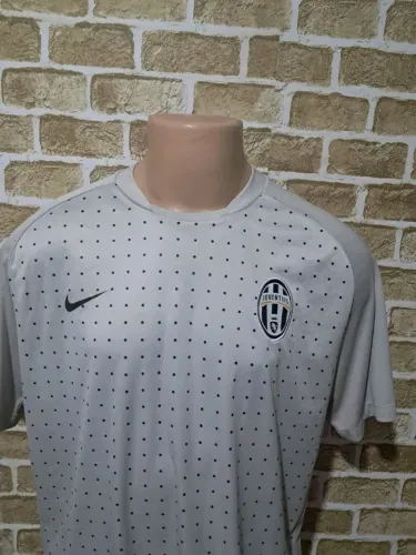 camisa original treino 2011 2012 nike juventus turim itália cinza tamanho gg