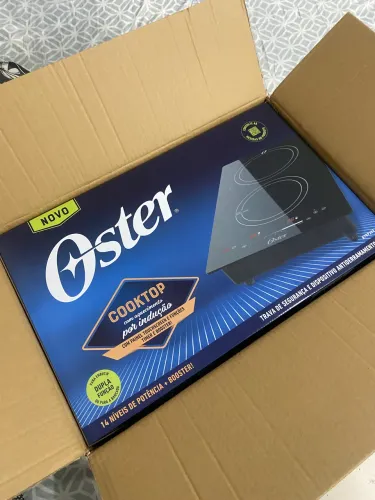 Cooktop Oster de indução - Nunca mais pague gás