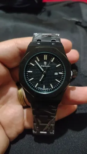 1Poedagar Todo em Aço (Modelo 924 All Black)