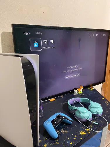 Vendo PLAYSTATION 5 e fone de ouvido JBL
