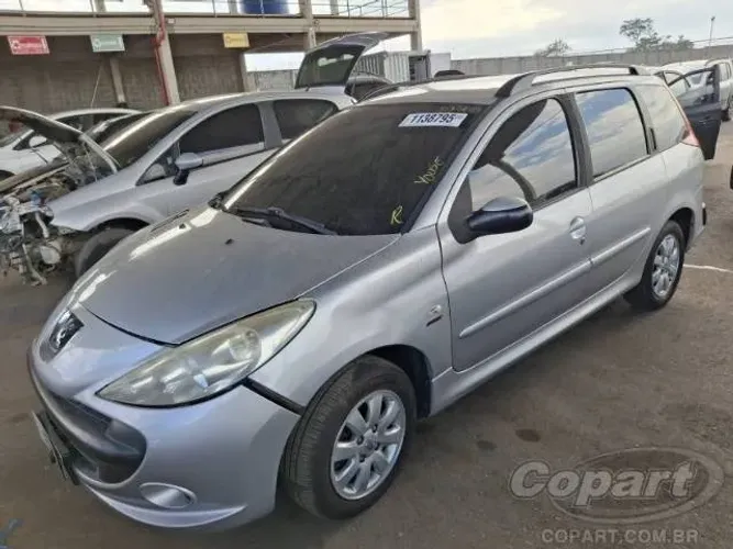 SUCATA PEUGEOT 207 SW 1.6 AUTOMATICO PARA RETIRADA DE PEÇAS