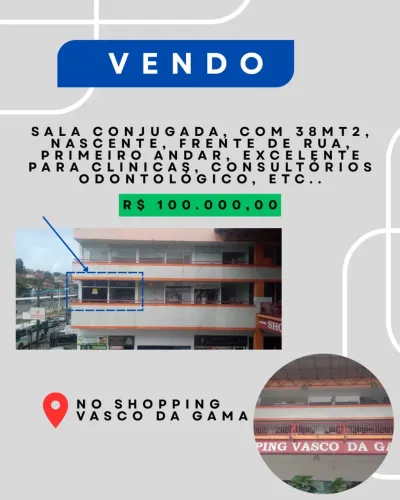 Excelente Oportunidade de Investimento - Loja no Shopping Vasco da Gama!