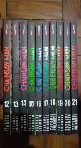 Mangá Chainsaw man 12 ao 21