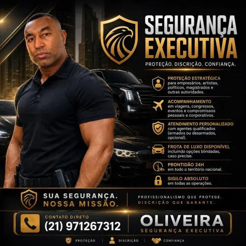 SEGURANÇA PARTICULAR (Segurança pessoal, Escolta vip) 