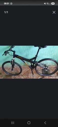 Bicicleta aro 26 alumínio caloi t type 98564.9666