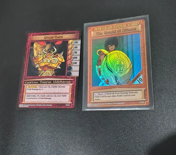 Cards Cavaleiros do zodíaco Bandai original
