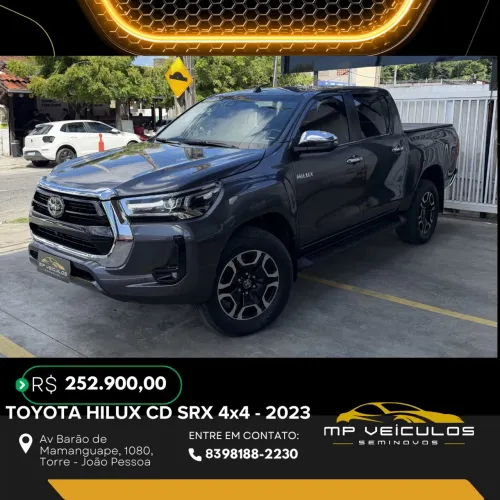 Toyota Hilux CD SRX 4X4 2.8 TDI 16V Diesel Aut. 2023