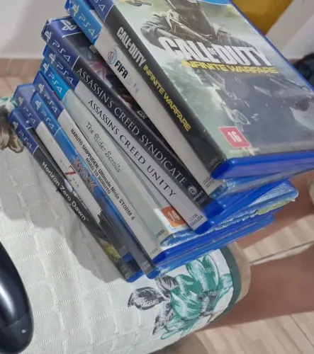 Jogos mídia física para ps4
