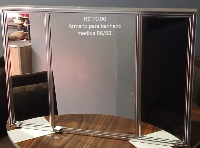 Armário sobrepor para banheiro