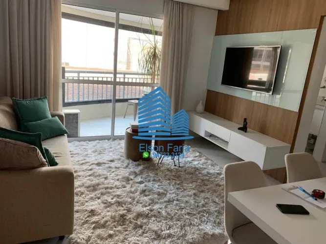 Locação apartamento mobiliado Alphaville : 3 Quartos, 2 Suítes, 2 Salas, 1 Banheiro, 3 Vag