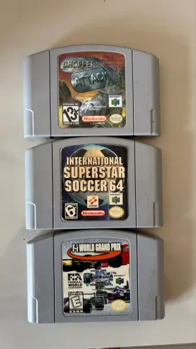 Cartuchos de Nintendo 64
