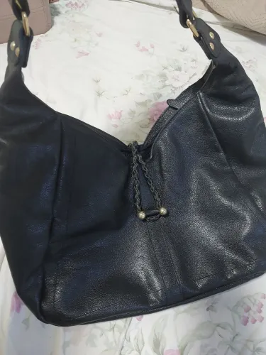 Bolsa de couro legítimo 