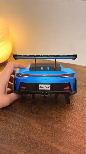 Porta Chaves de Parede Porsche 911 GT3 - Impressão 3D Colorida - Presente