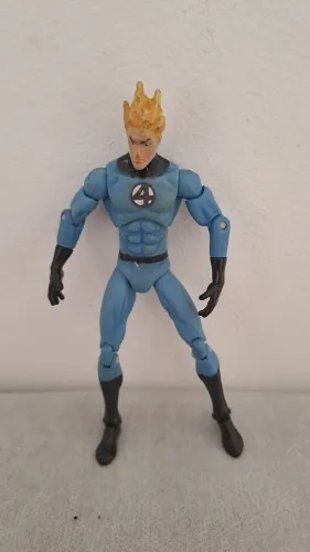 @* MT Tocha Humana 10cm Original Marvel Universe Human Torch Legends