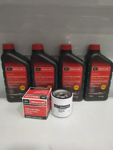 Kit troca de oleo original novo Ka 2014 a 2022