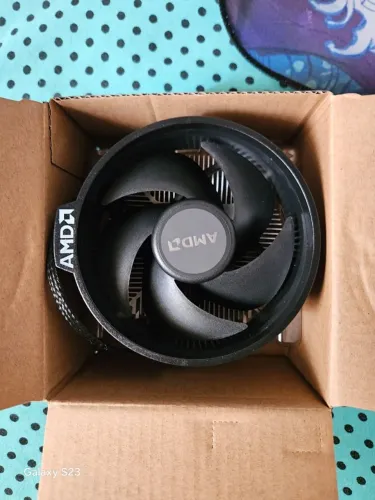 cooler am4 amd sem uso ta com pasta termica original