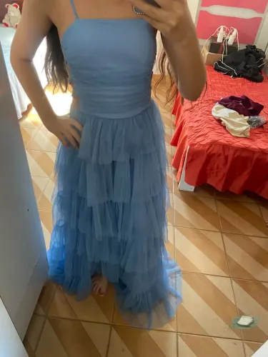 Vestido de festa Azul Serenite Nunca Usado