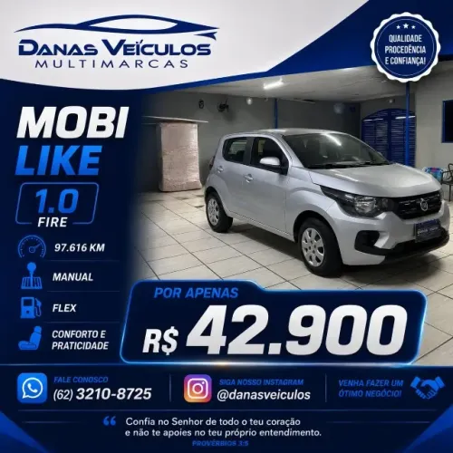 Fiat Mobi Like 1.0 Fire Flex 5P. 2020