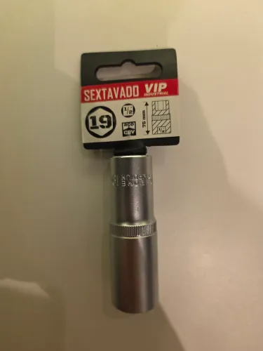 Soquete sextavado 19mm