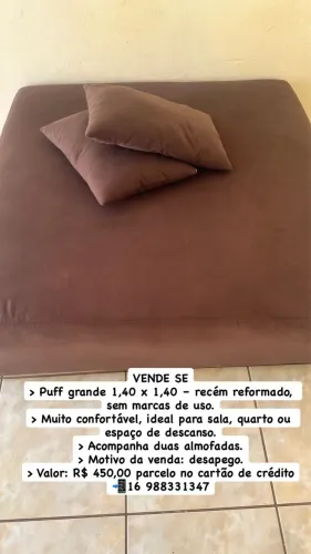 Vende se PUFF 1,40 x 1,40