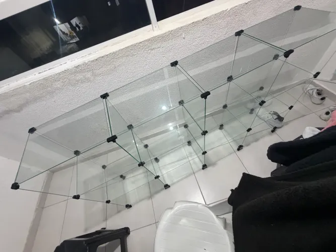 Bancada de vidro