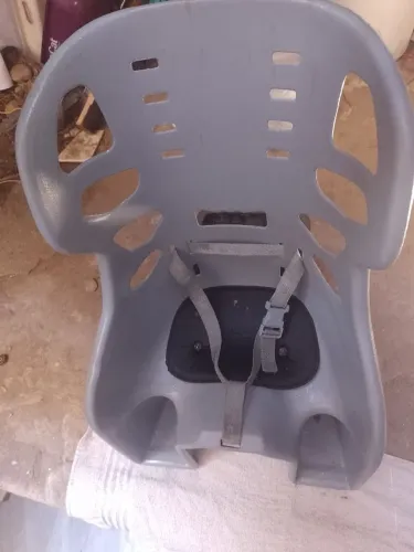 Cadeirinha de bagageiro de bicicleta para criança