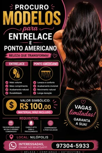 Entrelace e Ponto americano 