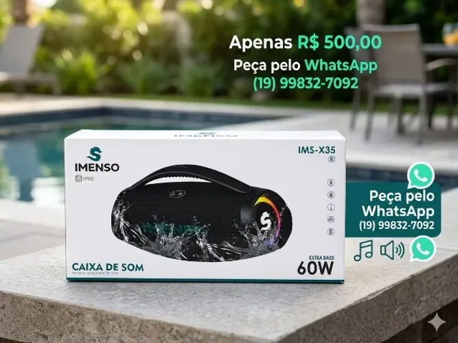 ? Potência Máxima em Qualquer Lugar! ?
